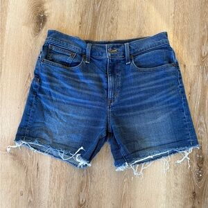 J. Crew Dark denim high rise women’s jean Shorts size 28